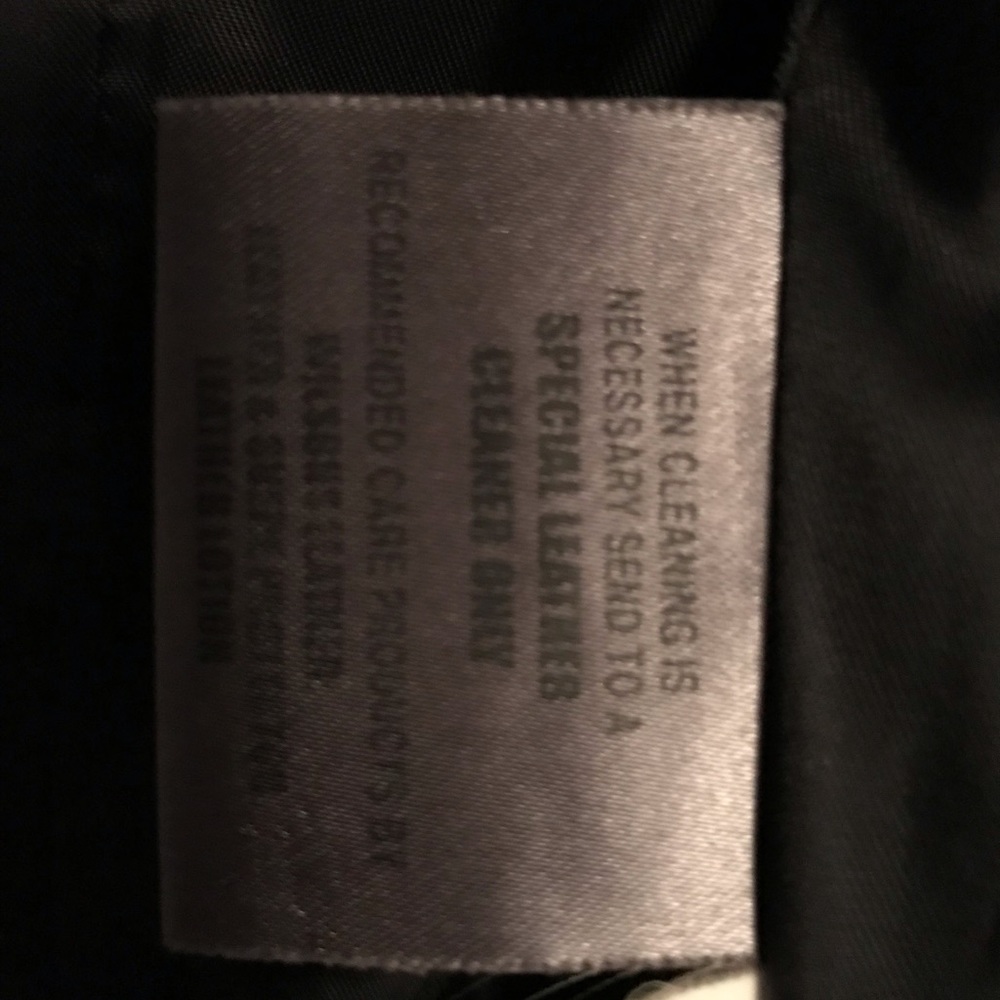 Wilson Leather ladies black leather jacket - Picture 8 of 8
